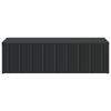 Wall Mounted Side Table Black 59 X 34.5 X 17 Cm