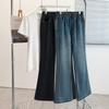 Spring Plus Size High-Waisted Slimming Flare Jeans - 300 Jin Casual Stretch Pants for Women