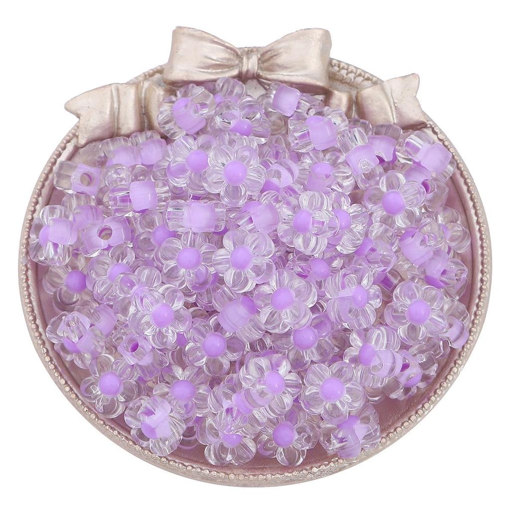 Frosted Acrylic Round Beads for DIY Jewelry and Beading Accessories