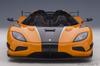AUTOart Scale Koenigsegg Agera RS Black Finished Product 79023 1/18 Orange/Carbon