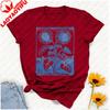 Vintage Sunflowers Shirt 90s Retro Flowers Tee La Dolce Vita Pressed Flowers Gift for Her Screenprinted Tshirt Italy Harajuku