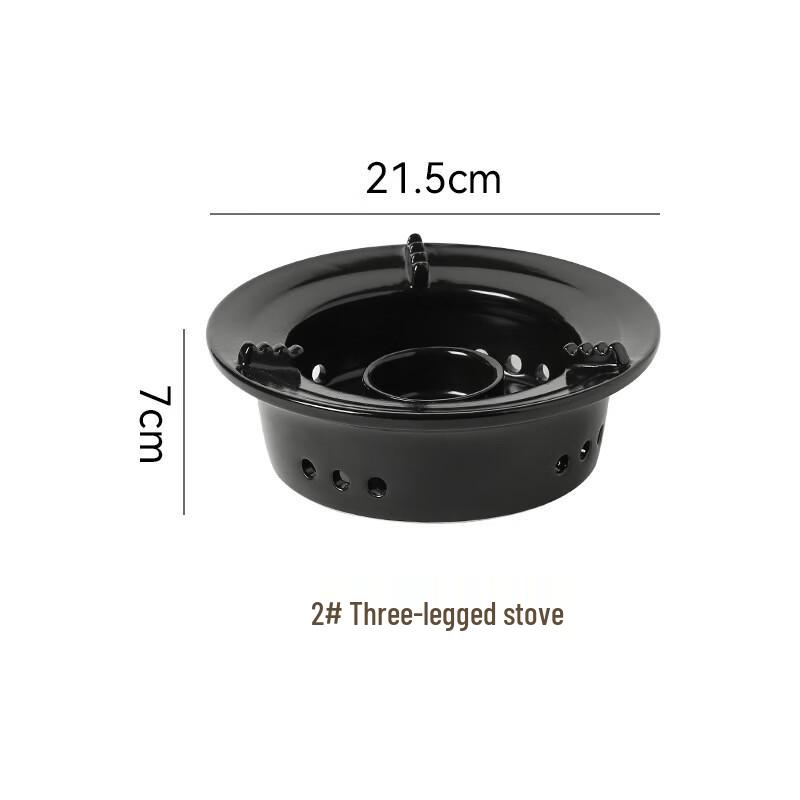 ZISIZ Ceramic Portable Alcohol Stove