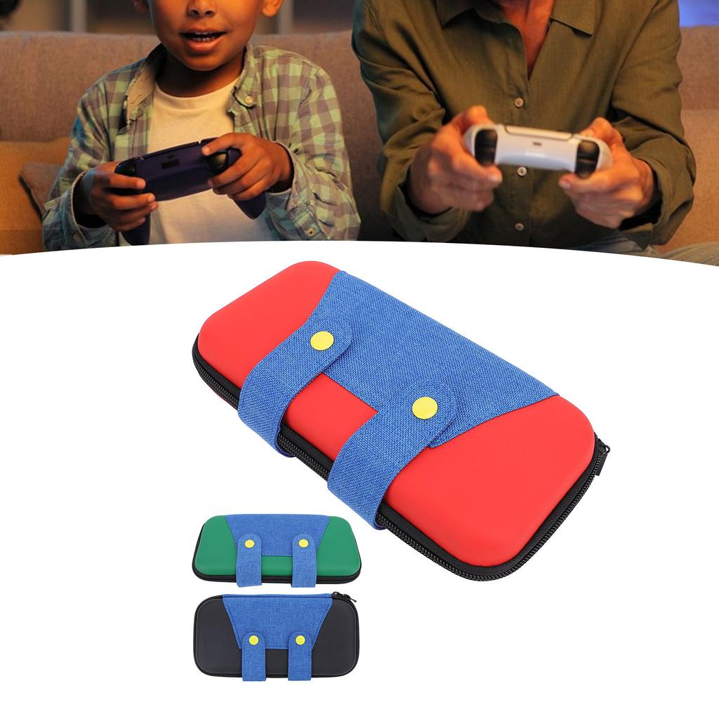 Hard Game Console Case Individual Mesh Pocket Anti Scratch Double Zipper Water Resistant Game Consol