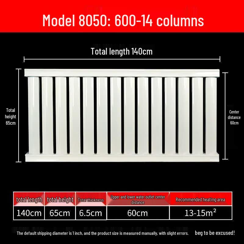 Sailfanlu Wall-Mounted Steel Water Radiator