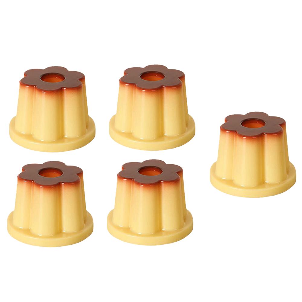 1PC Creative Pudding Pen Holder Cute Pudding Pen Holder Birthday Gift Creative Desktop Girl Heart Small Ornament Lovely Ornament