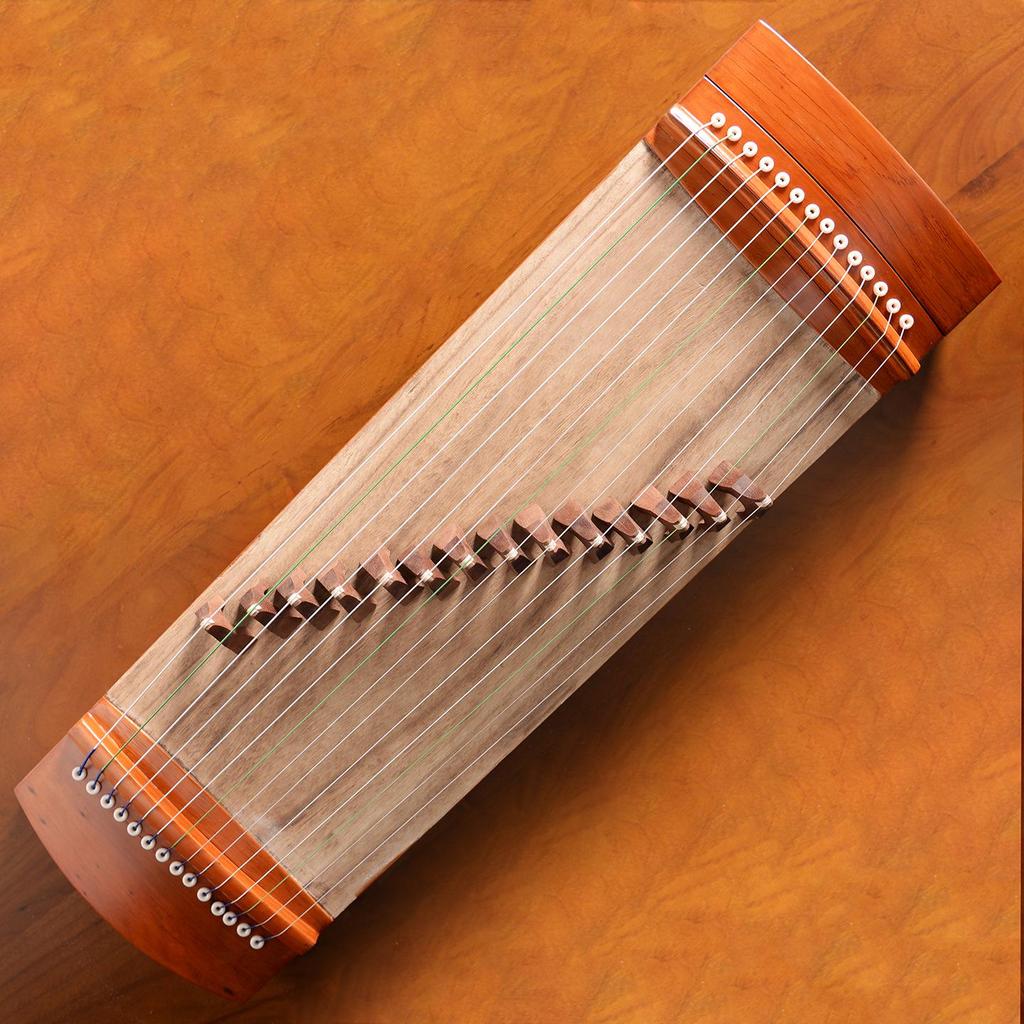 Mini Guzheng Portabil cu 14 Corzi pentru Copii – Instrument de Practică pentru Începători 70CM