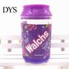 Clear Cans Slime Toy Crystal Mud Blowing Bubble Stress Reliever Kids Adults Gift