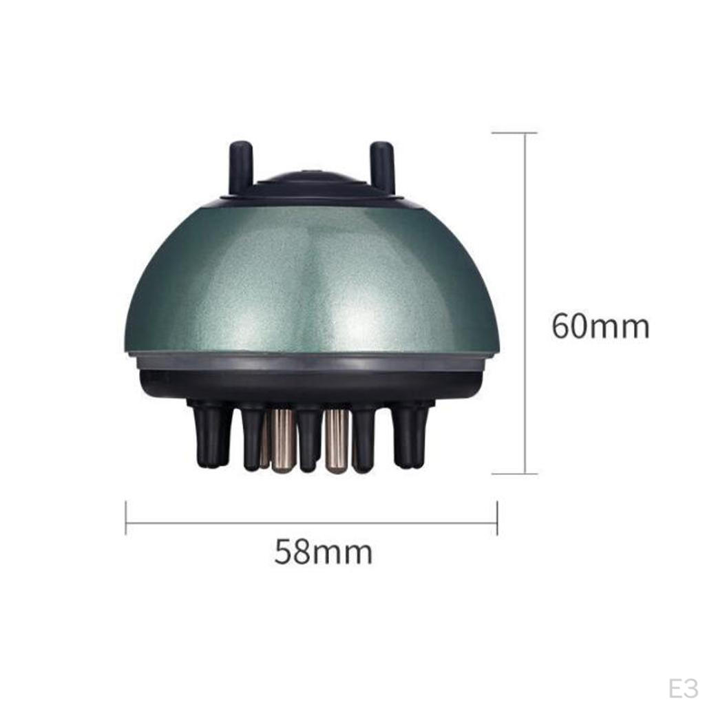 Head Oil Massager Comb Dark Your Hands Massaging Shampoo Brush