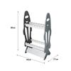 Fishing Rod Holder Bracket Store Rods Display Stand Rack Gray