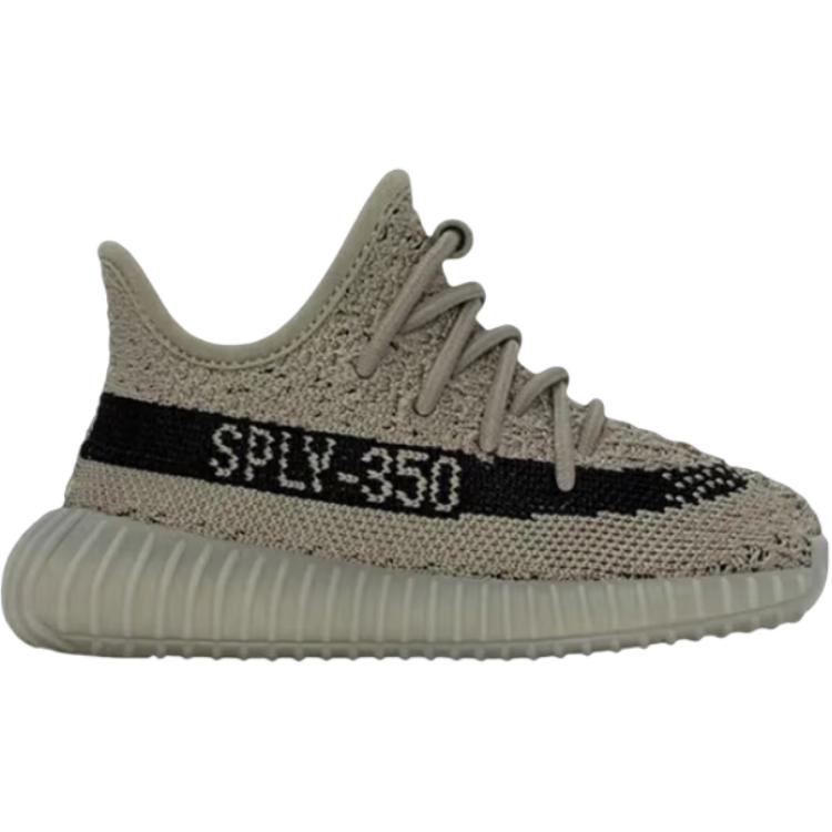 adidas Originale Yeezy Boost 350 V2 Größenzuwachs Niedrige Kleinkinderschuhe Grau Kleinkind und Kleinkind HQ2063