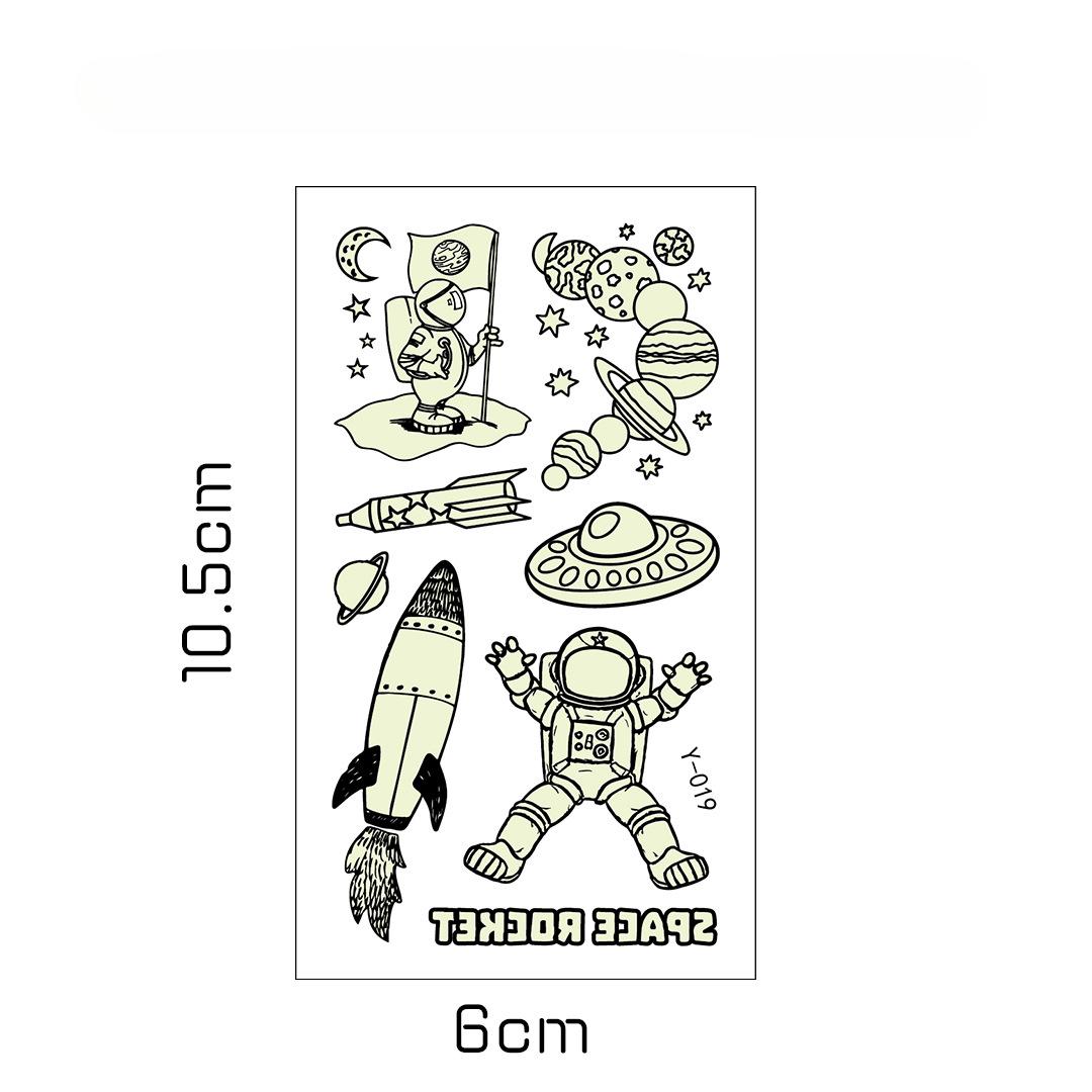 

Маленькая сексуальная милая татуировка для женщин, светящаяся темная татуировка, водонепроницаемая поддельная татуировка, светящиеся татуировки, наклейки для боди-арта, мультяшная татуировка