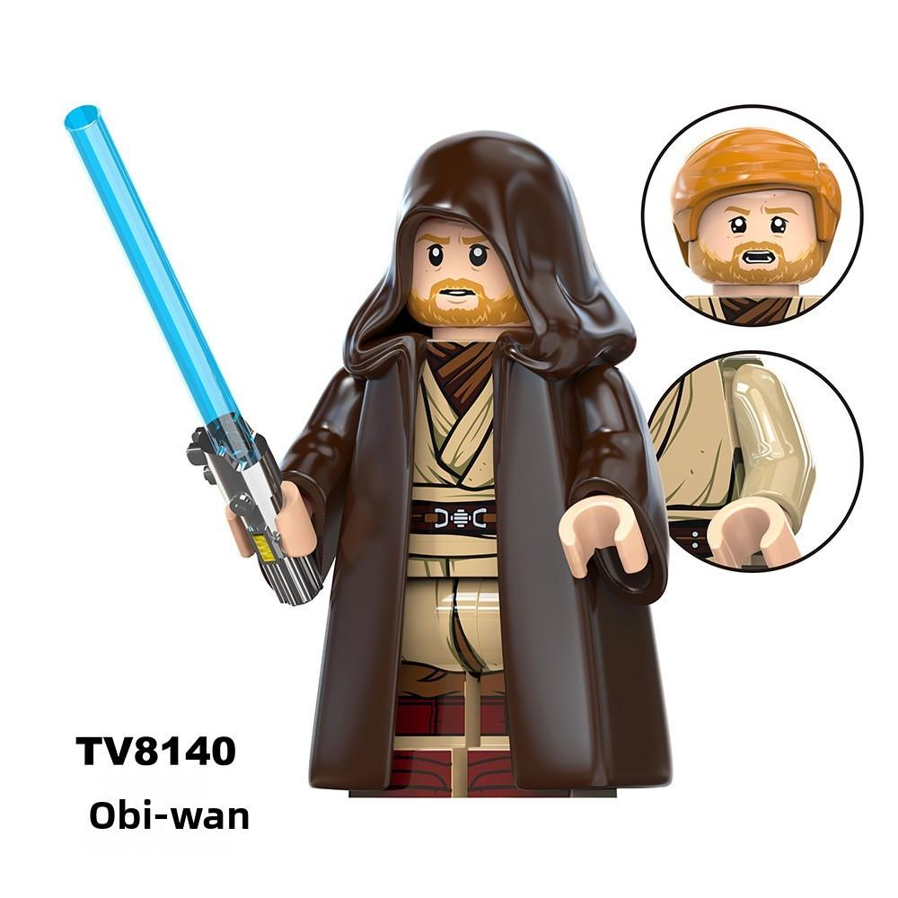 Wan And Obi Soldier Building Block Man Mini Set Ornament