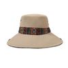 Ethnic Wind Hat Summer Vintage Mountaineering Hat Outdoor Big Brim Sun Hat Sunscreen Sunshade Fisherman Hat