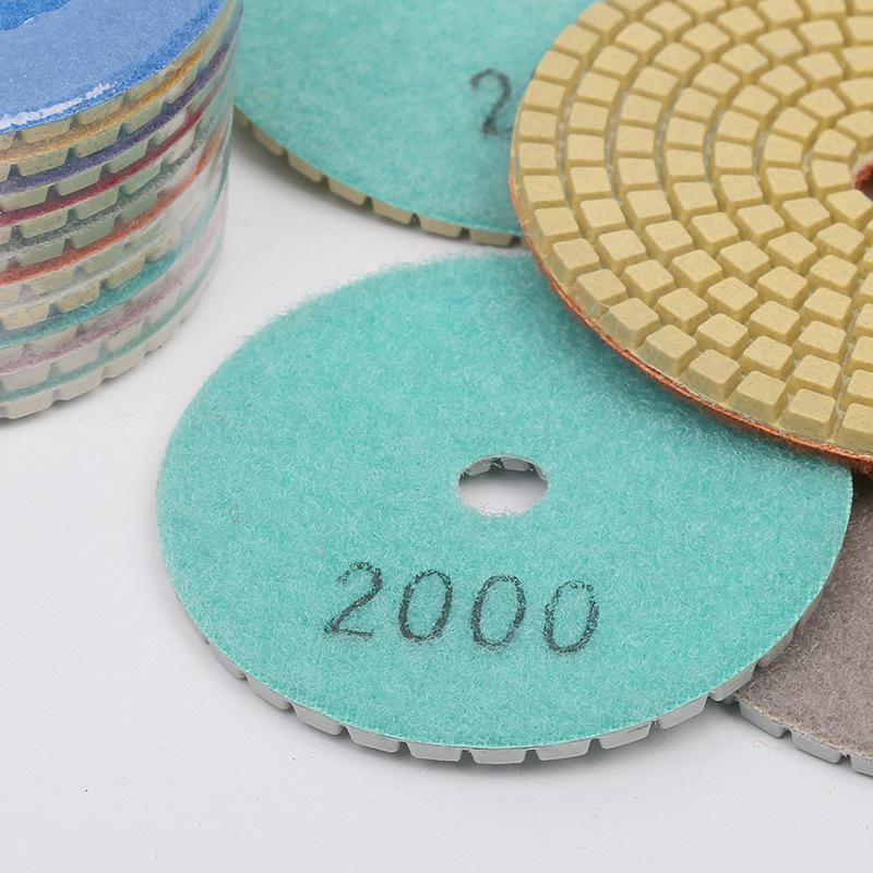3/4 Inch Diamond Wet Polishing Pads, Marble Stone Soft Grinding Disc