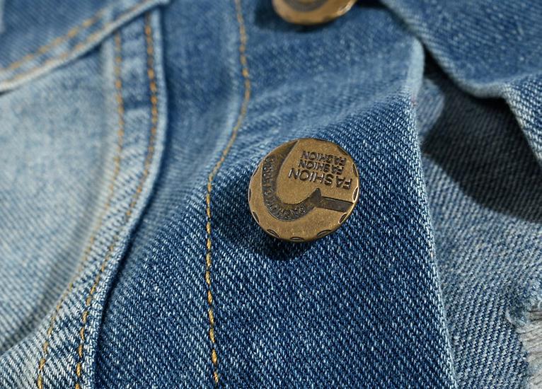 Cool Korean Slim Fit Embroidered Denim Vest for Men - Trendy Casual Style