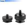 Metal Hot Shoe Conversion Screw: Standard Up/Down Locking, Single/Double Layer, 1/4" & 3/8" Options