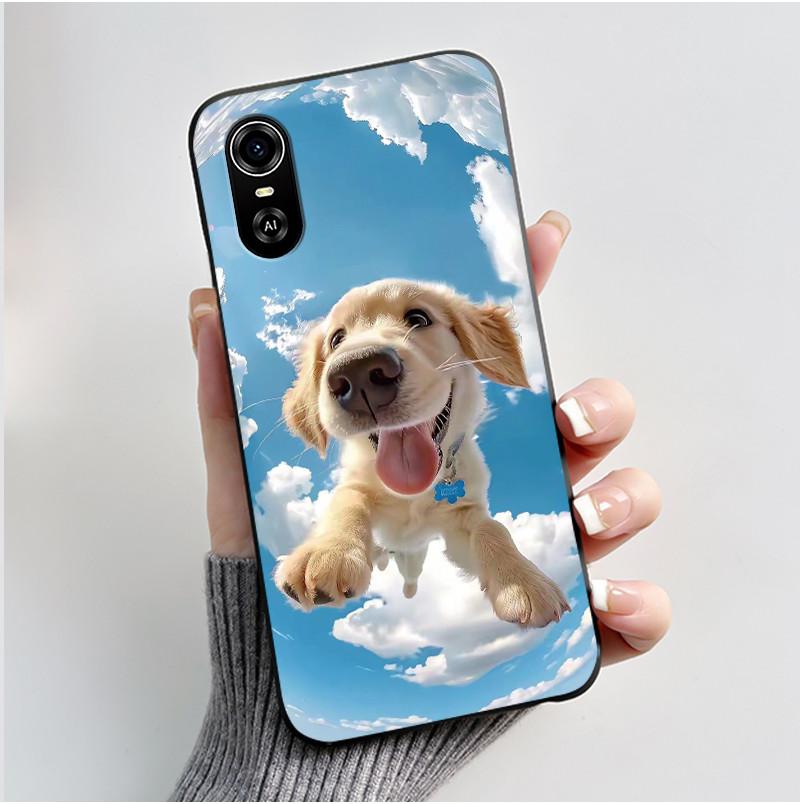 For ZTE Blade A31 Plus / BladeA31 Case Matte Black Aesthetic Luxury Cute Cool Boys Girls Pattern Casing Soft Silicone Back Cover