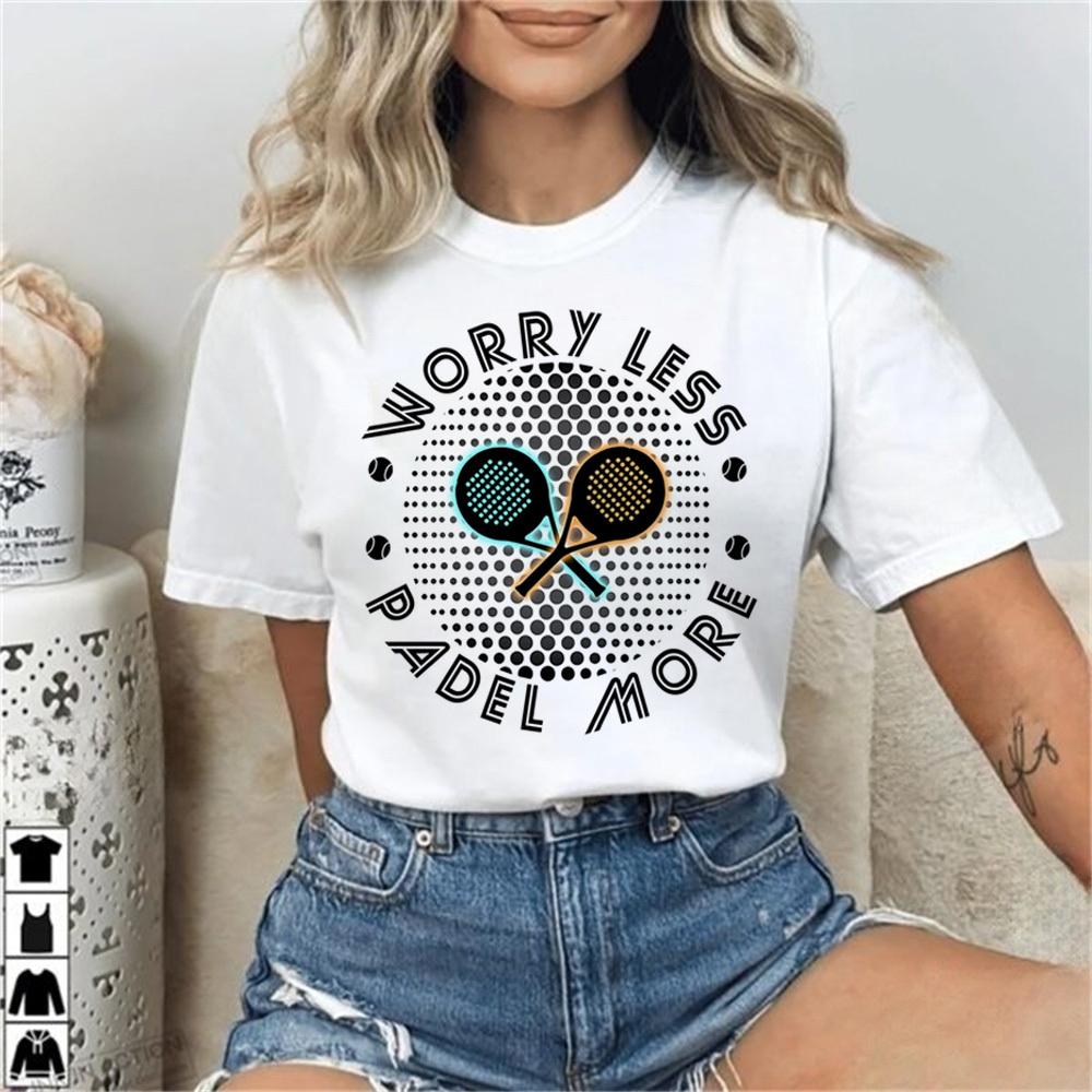 Padel Top Tees Wounisex Grunge Graphic Punk Kawaii University Breathable Top Tees Anime Trendy Comfortable Punk 2000s Digital