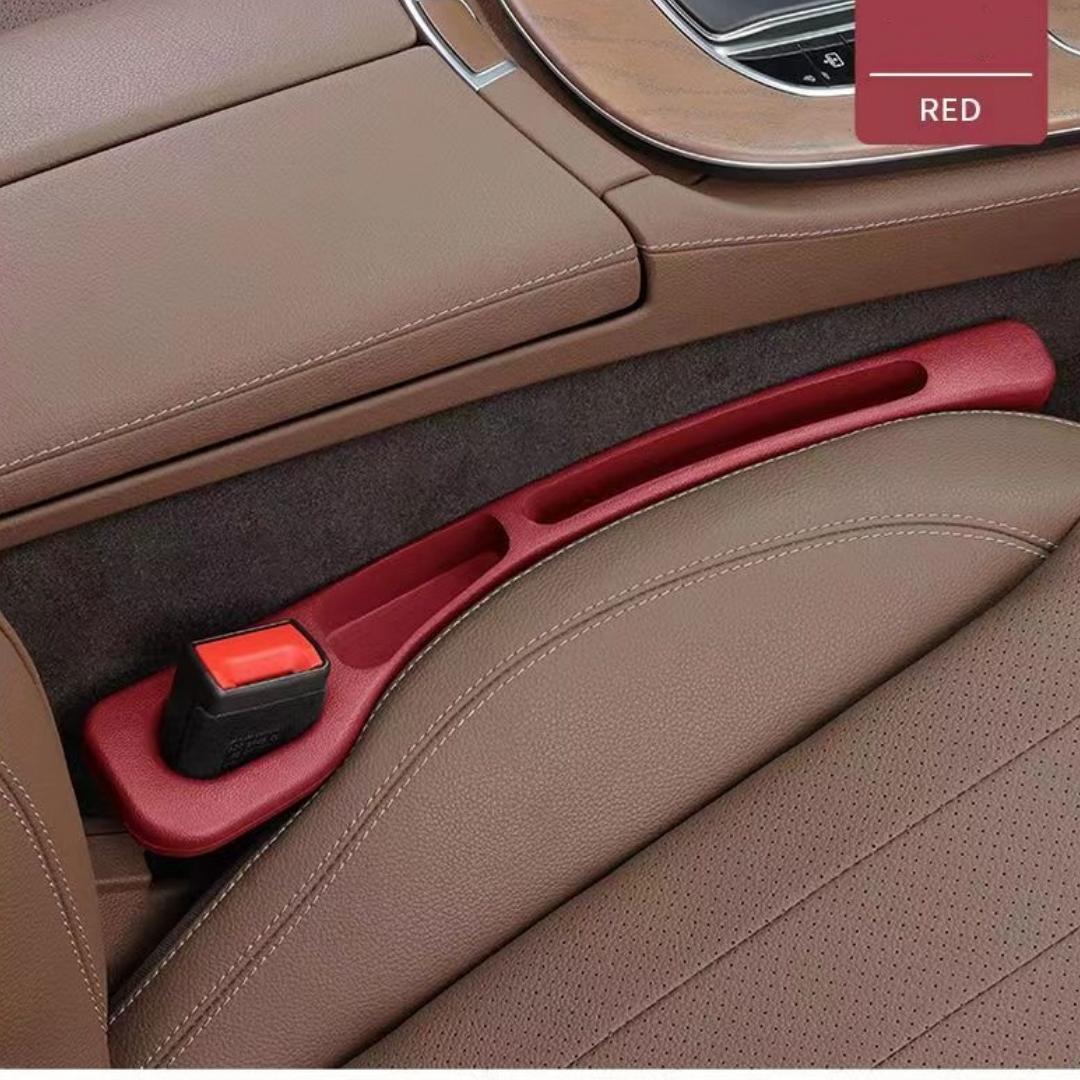 

Универсальный органайзер для заполнения щелей автомобильного сиденья из искусственной кожи - герметичное хранение (1 пара) 1pc красный