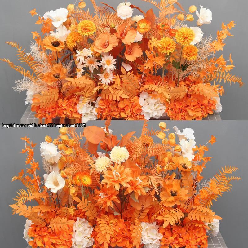 Large Silk Eucalyptus Floral Aisle Decoration for Weddings