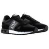Emporio Armani Pu Comfortable Versatile Low-Top Casual Shoes Men sneaker Black X8X151XK354A120