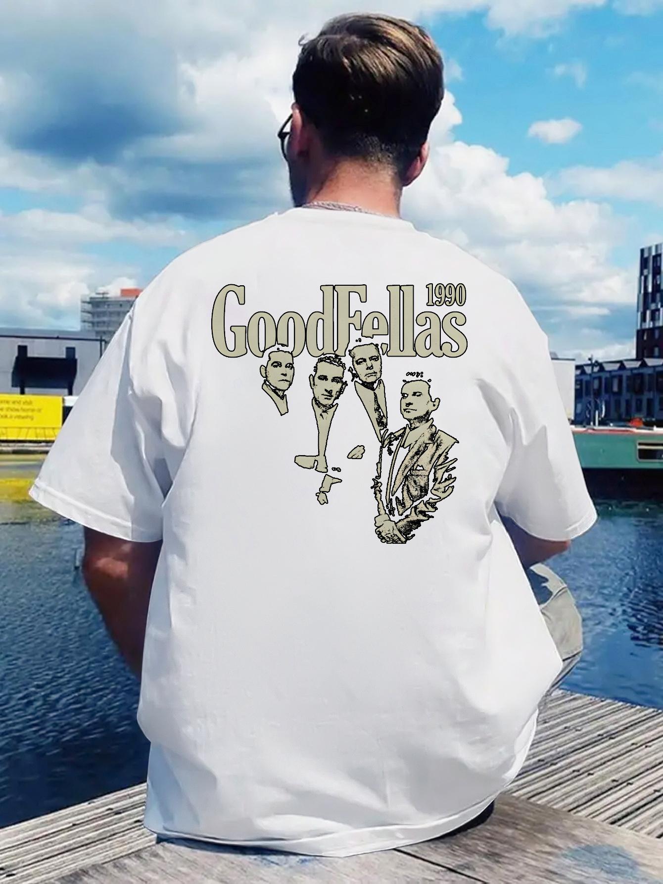 Vintage GoodFellas 1990 Graphic T-shirt - Retro Rock Band Print L