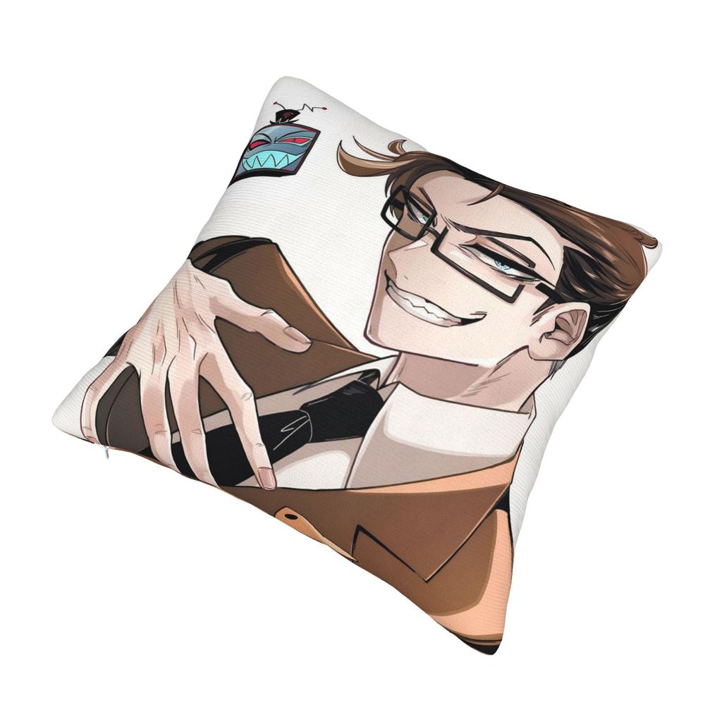 R-Radiostatic Vox Alastor  Pillowcase Stuff Printing Cushion Cover Decor  Pillow Case Cover Home Multiple Sizes