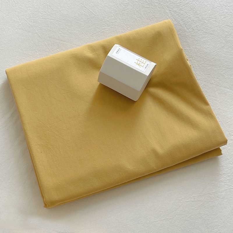 New Solid Minimalist Washed Striped Bed Sheet, Soft Bedding for Single Double Student Dormitory Home