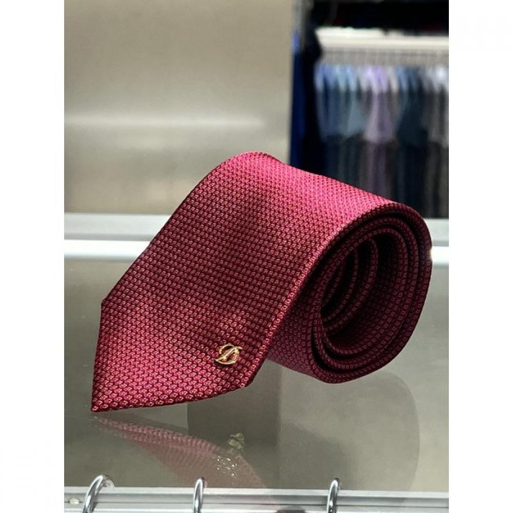 

S.t. Dupont Square Weave 100 Silk Solid Tie Te4fm61ka019trd Single option