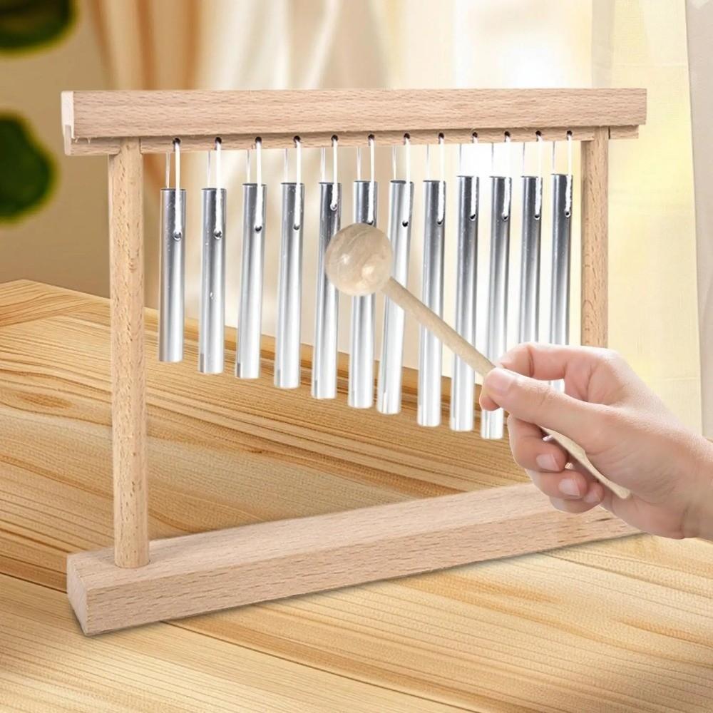 Wooden Meditation Musical Chime Collaborative Design Percussion Instruments  Interactive Toy