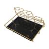 Electric Toothbrush Holder Multipurpose Light Luxury Elegant Stone Grain Tooth Brush Toothpaste Organizer for Counter