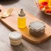 4pcs Seasoning Boxes For Home Use Transparent Sauce Extrusion Bottles Outdoor Barbecue Seasoning Bottles Kitchen Seasoning Cans