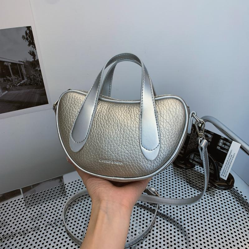 Summer PU Leather Tote Bucket Bags  Summer Fashion Versatile Zipper Crossbody Bag Lady Daily Out Shoulder Pack