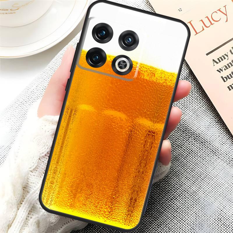 Drink Beer Red Wine Cover For OnePlus 13R 15 13 13T 12 12R 10T 11 10 Pro OnePlus Nord 5 CE 3 4 Lite N20 N30 Case