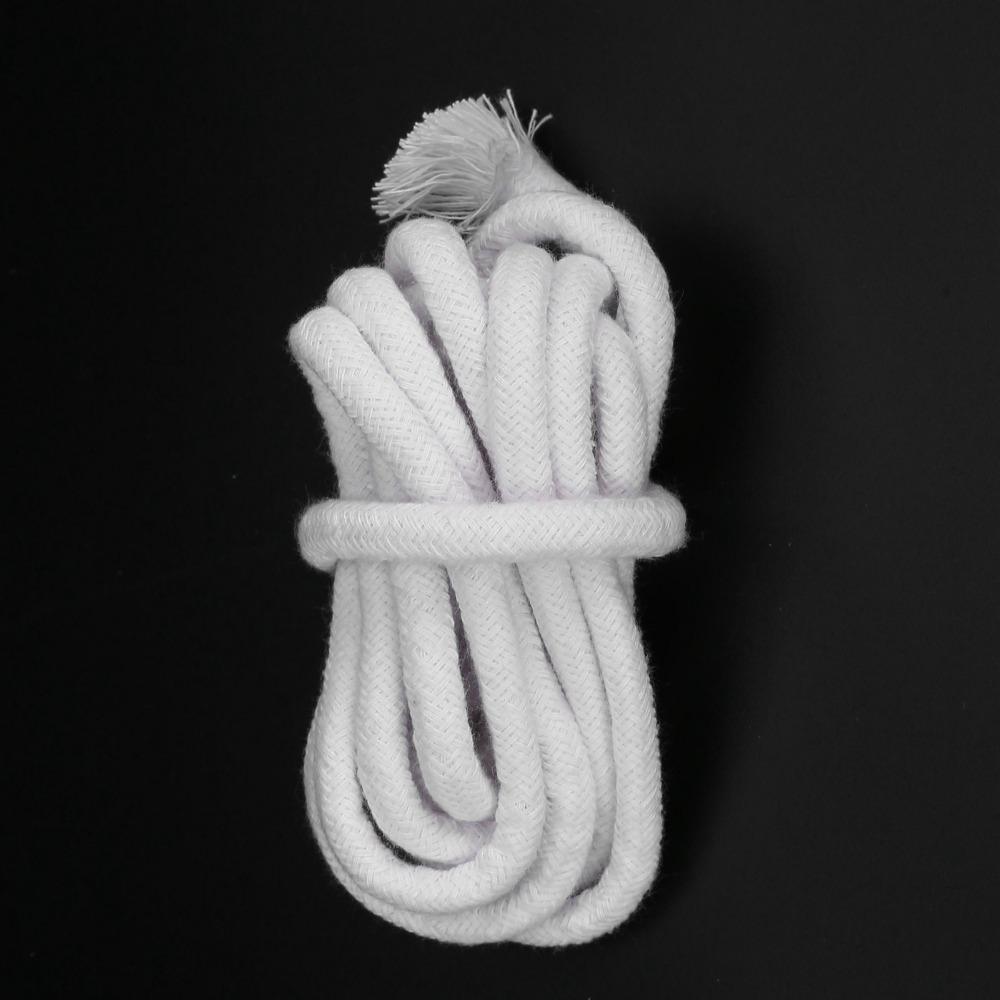 78.7in Length Round Braid Wick Cotton Natural Candle Wick Oil Lamp Wick Party Decoration