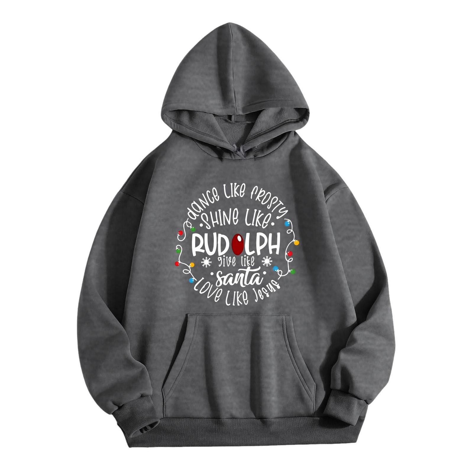 

Женская однотонная толстовка с капюшоном и длинным рукавом с принтом XL