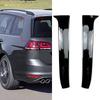 1 Pair Car Rear Window Spoiler for VW Golf 7 Variant Wagon 2013 2014 2015-2017 Glossy Black Left Right Air Splitter Lip Trims