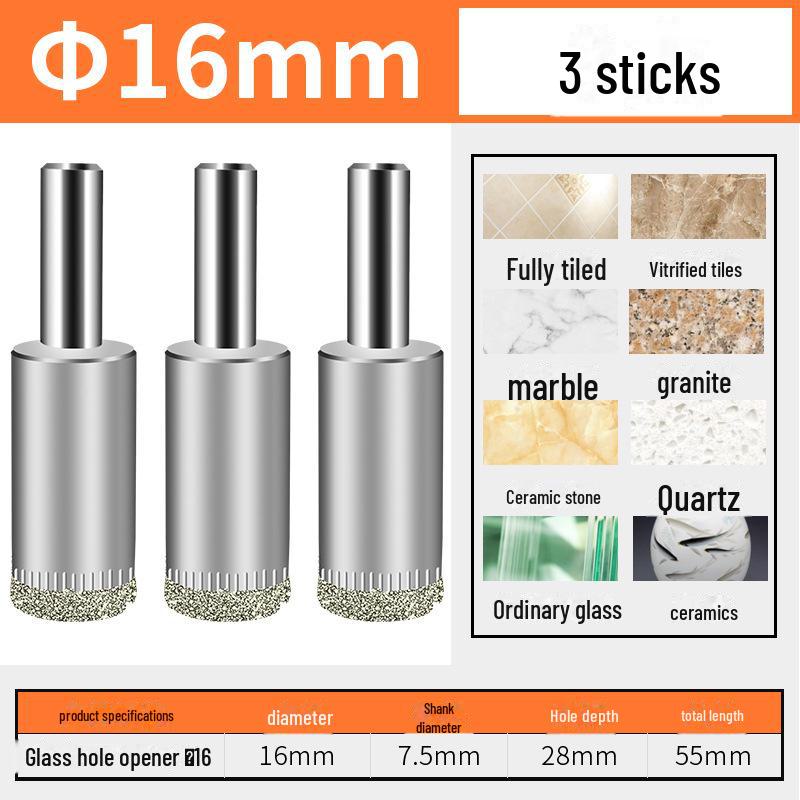 Burghiu diamant Green Forest pentru faianță, sticlă și marmură