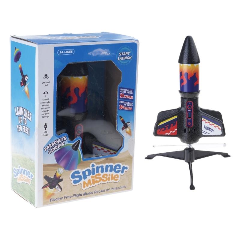 

Flying Parachute Spacecraft for Outdoor/Camping/Beach/Backyard/Lawn Game Sports Colorful Spacecraft Theme Sport Game 1