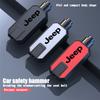 CMX1 Car Window Emergency Breaker Hammer 2 In 1 Seat Belt Escape Tool For Grand Cherokee Wrangler JK Renegade Gladiator Compass