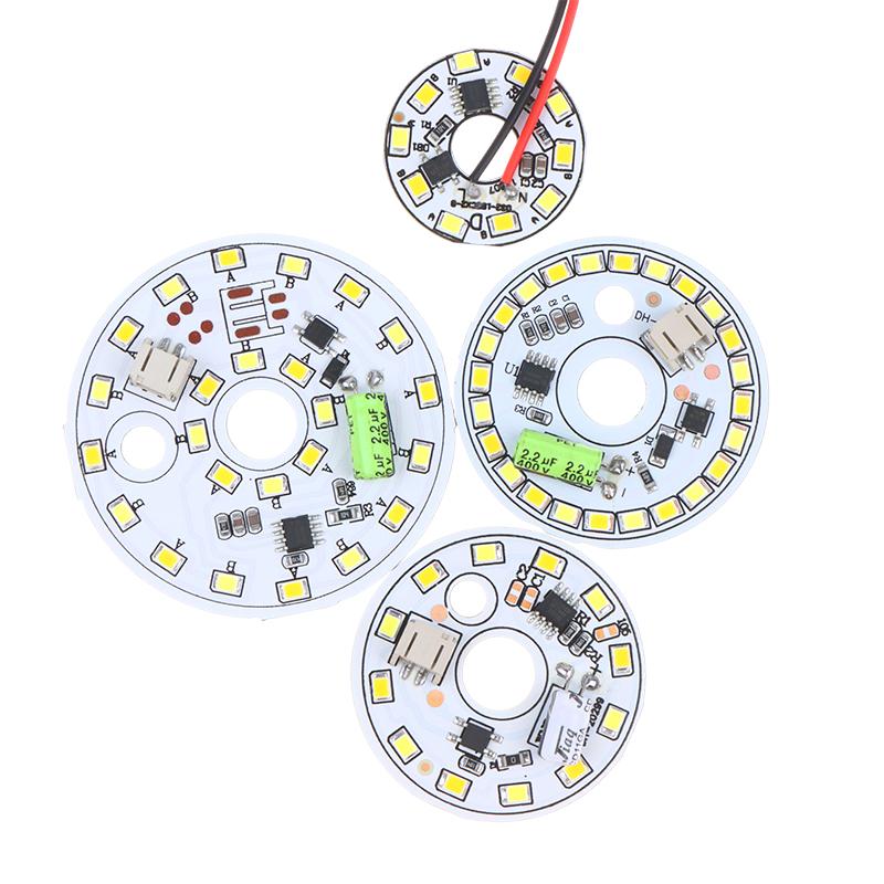Led Bulb Lamp Chip 3W 5W 6W 7W 12W 220V No Need Driver Diy Tricolor Light Changing For Led Downlight Spotlight Lamp Beads