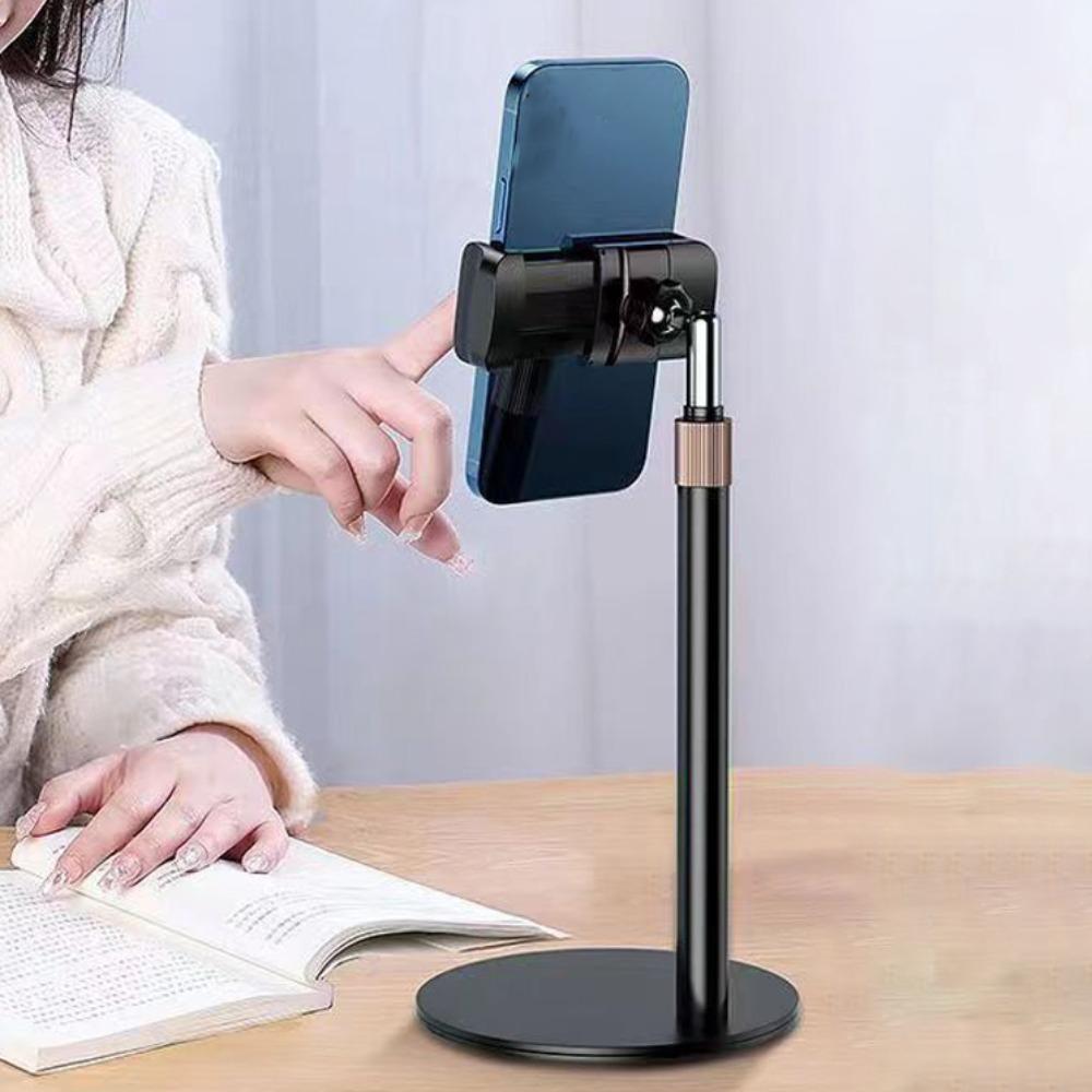 Adjustable Height Telescopic Phone Stand 360° Rotate Mobile Phone Bracket Phone Accessories