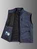 K 62191 Soft Shell Vest Outdoor Logo Embroidery Soft Shell Warm Vest