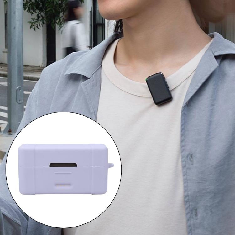 Custodia Protettiva per Microfoni Wireless Scatola di Ricarica per Microfono per Mic 2 Custodia Morbida in Silicone Protettiva per Accessori Mic 2