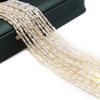 1 Strang, Weiße Natürliche Süßwasserperlen, Barocke Streifenperlen, 10×3mm, für DIY Schmuckherstellung, Einzigartige Geburtstagsfeier Hochzeitsbastelarbeiten, 36cm