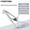 2024 XC Full Suspension MTB Bike Frame 26 27.5 16inch 27.5er Aluminum Alloy Downhill Enduro Mountain Bike Shock Absorber