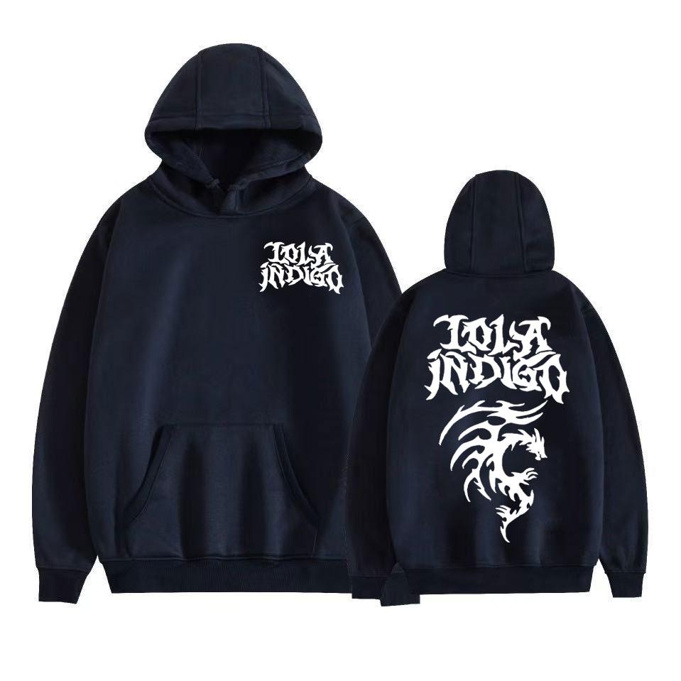 

Худи с принтом певицы Лолы Индиго, мужское модное эстетичное худи в стиле хип-хоп, повседневная спортивная толстовка 3XL
