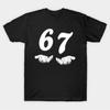 67 Meme T Shirt for Men Women Hiphop Streetwear Short Sleeve Tops 100 Cotton TShirt 09222