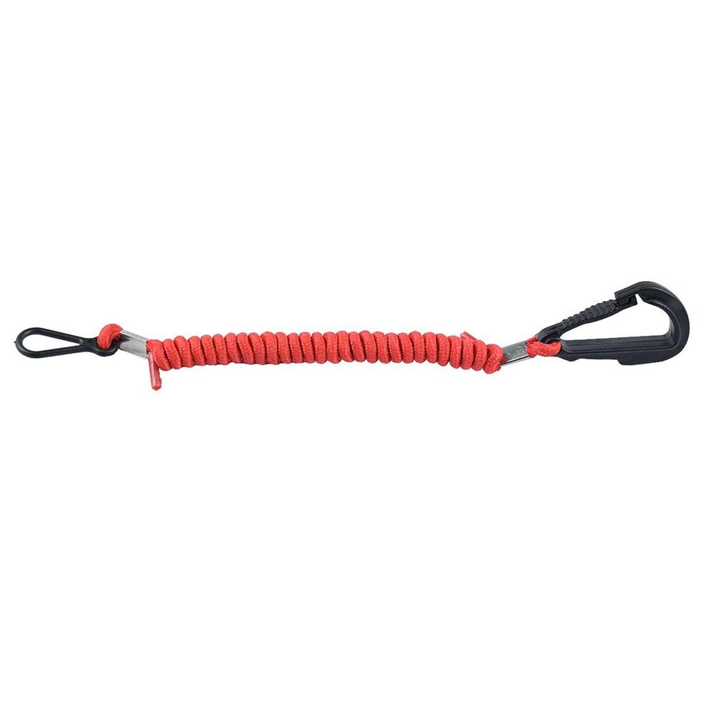 Plouluyt 8M0092850 Boat Safety Kill Stop Switch Connector Strap Replacement for 15920Q54 827A09 Emergency Stop Switch, Red