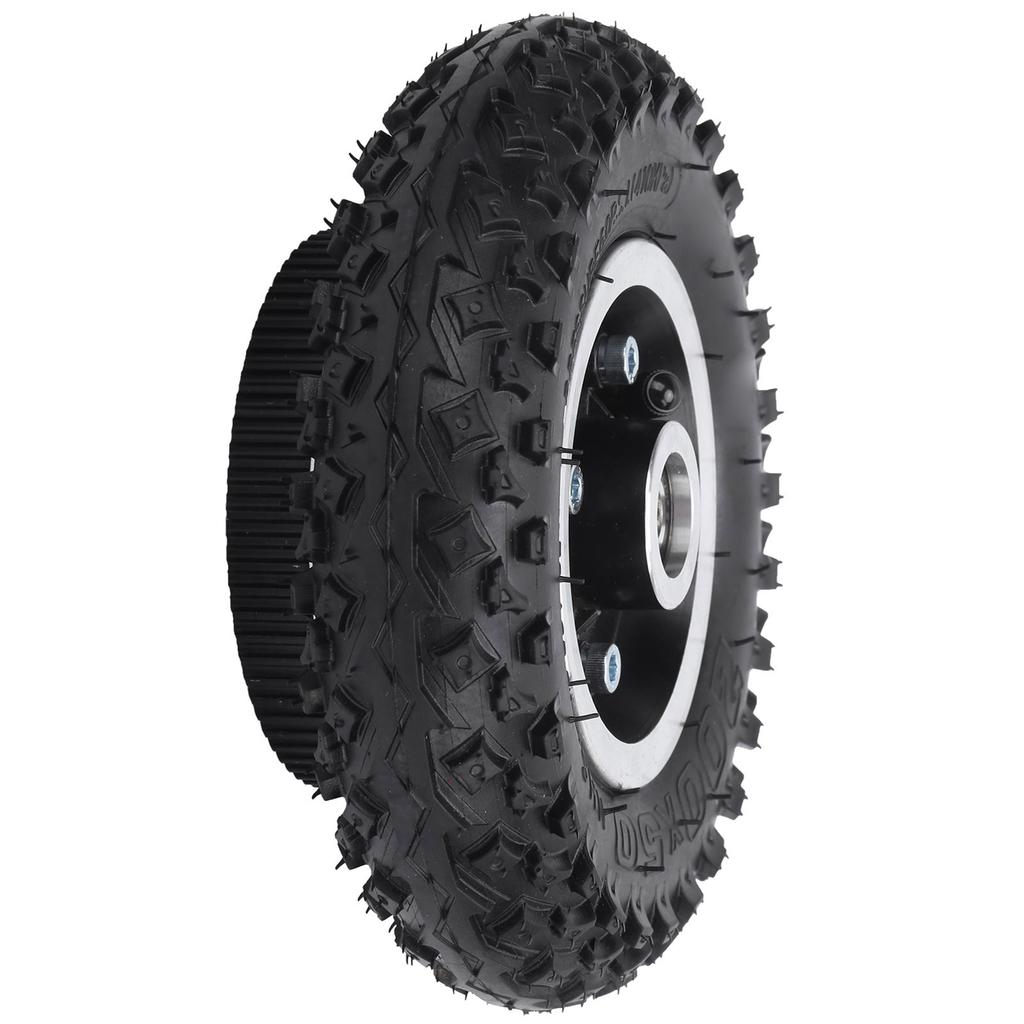 200x50mm Wheel Tire and Inner Tube with Drive Gear and Aluminum Hub for Electric Scooter